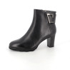 Bottines noires en cuir Regarde le Ciel
